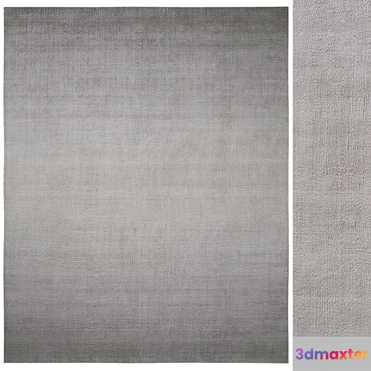 STRIATO HANDWOVEN SILK RUG 3D Max