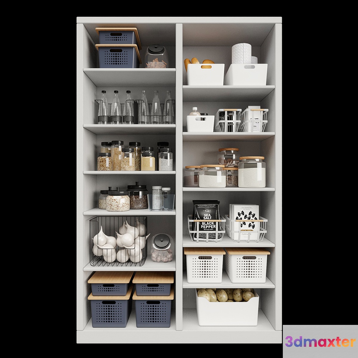 Decorative set for the kitchen 3D Max
