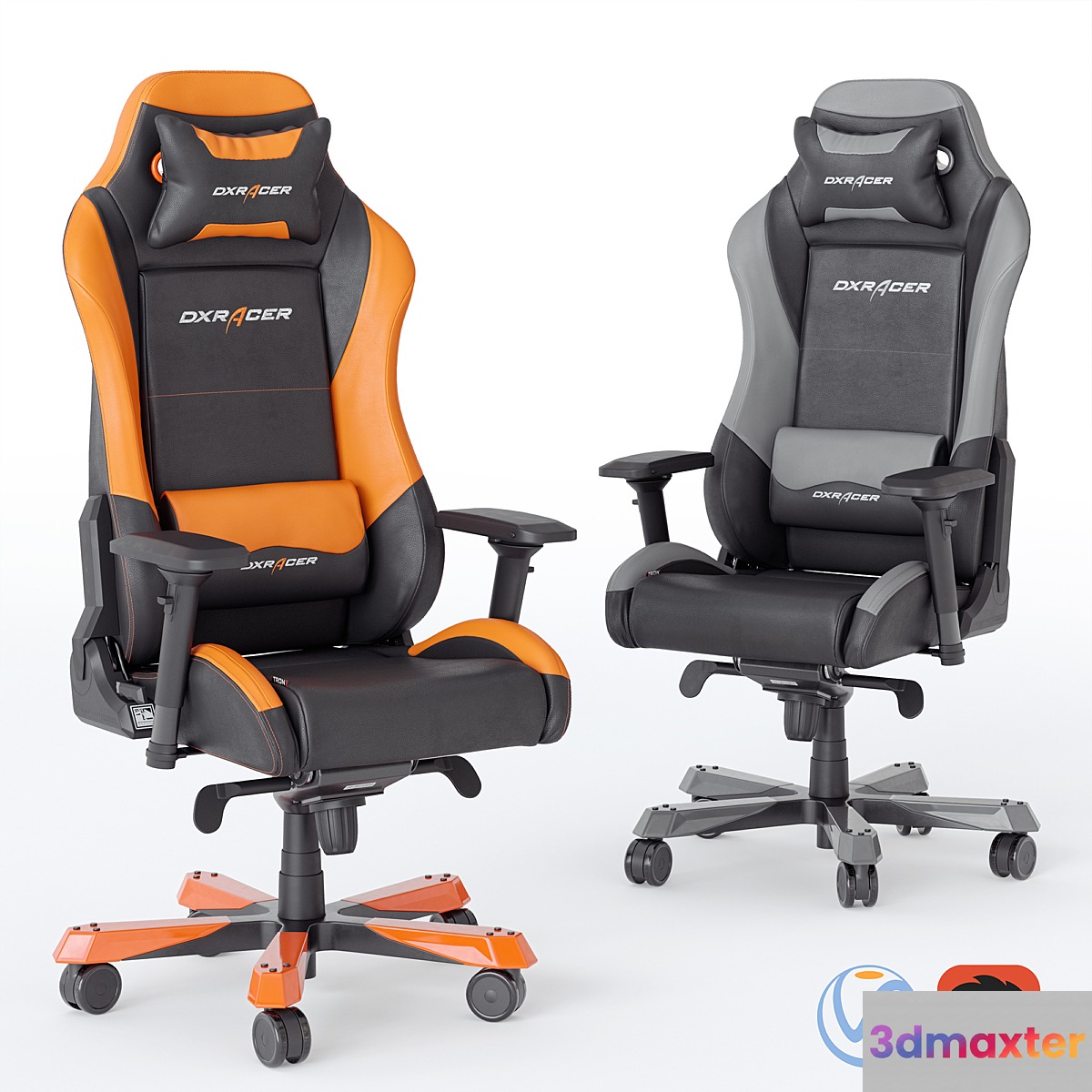 Gaming chair DXRacer OH _ IS11 _ NO 3D Max