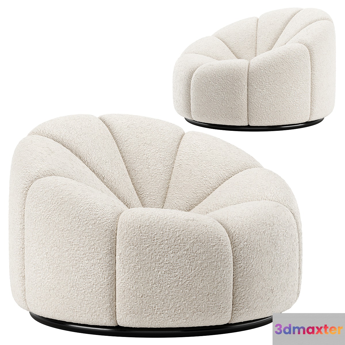 Alpha Club Chair _ Pierre Paulin - No.4