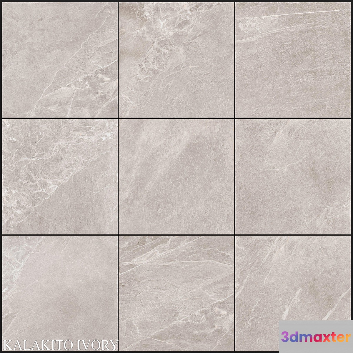 Zeus Ceramica Kalakito Ivory 600x600 3D Max