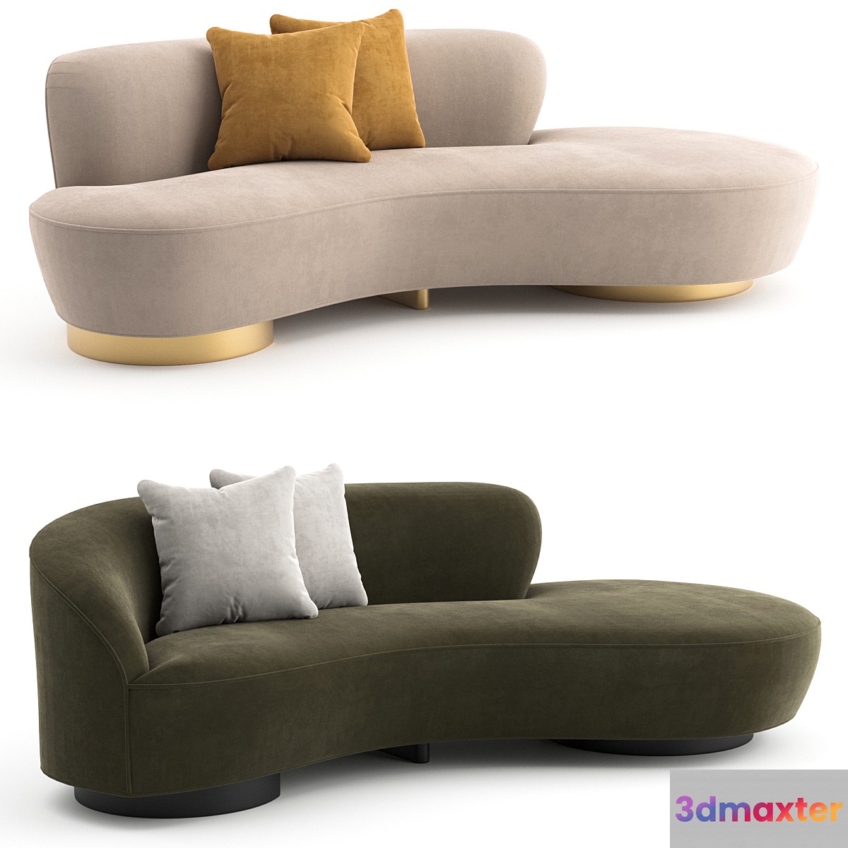 Shorty Sofa by Vladimir Kagan - No.2