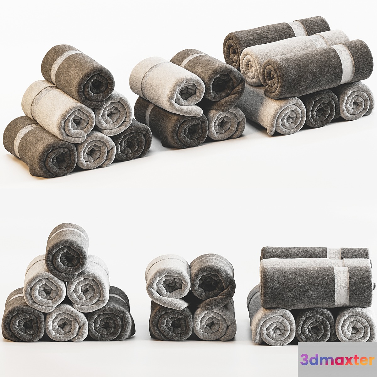 Towels_22 3D Max