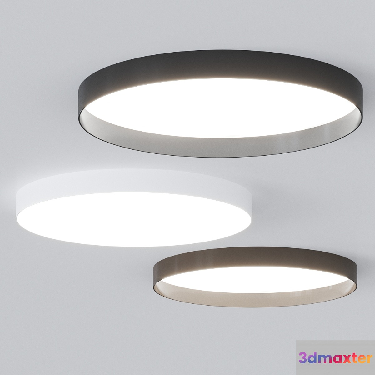 UP 4442 By Vibia Ceiling light 3D Max
