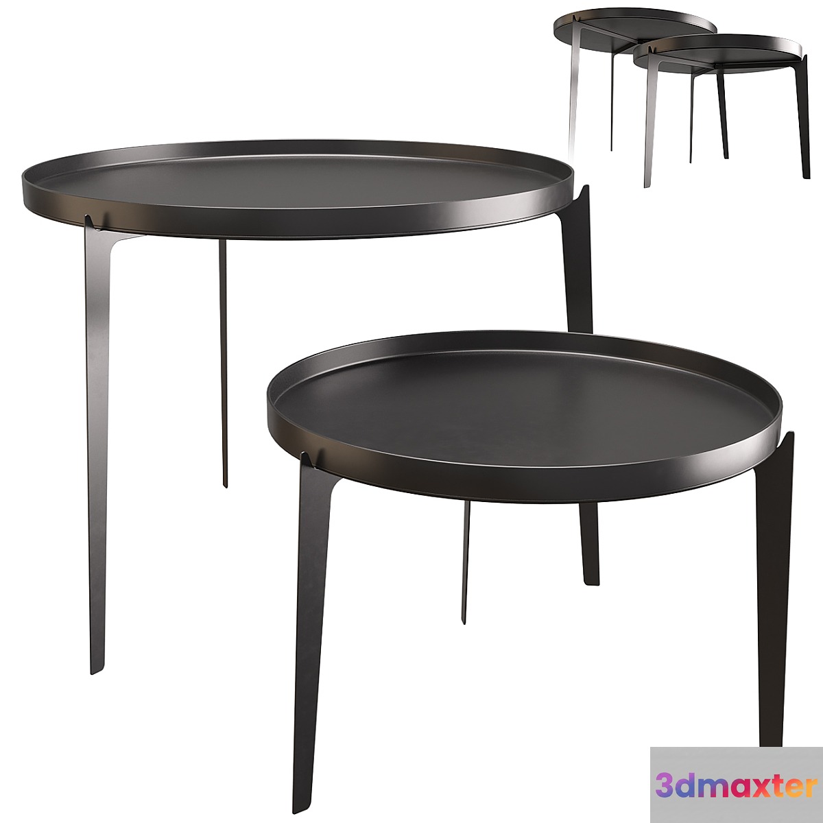 Illusion Coffee Table 001 3D Max