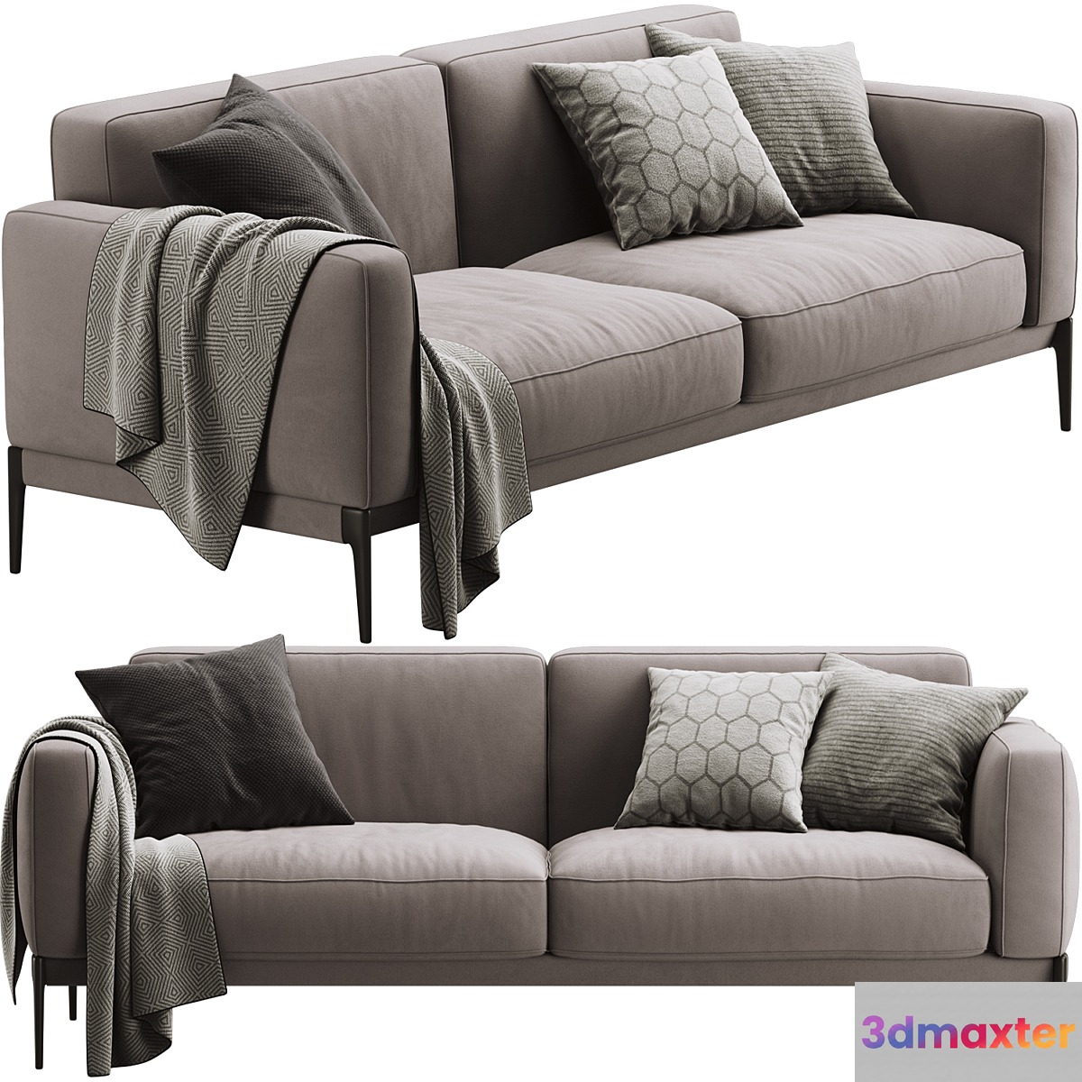 Flexform Romeo Compact Sofa - No.6