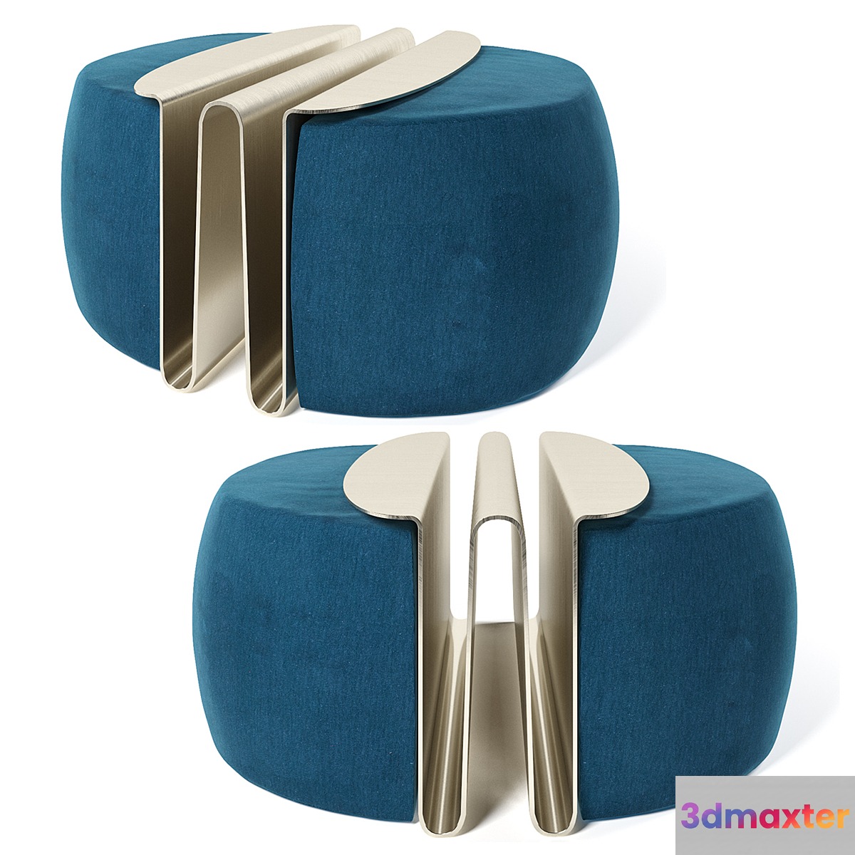 Wave pouf natuzzi