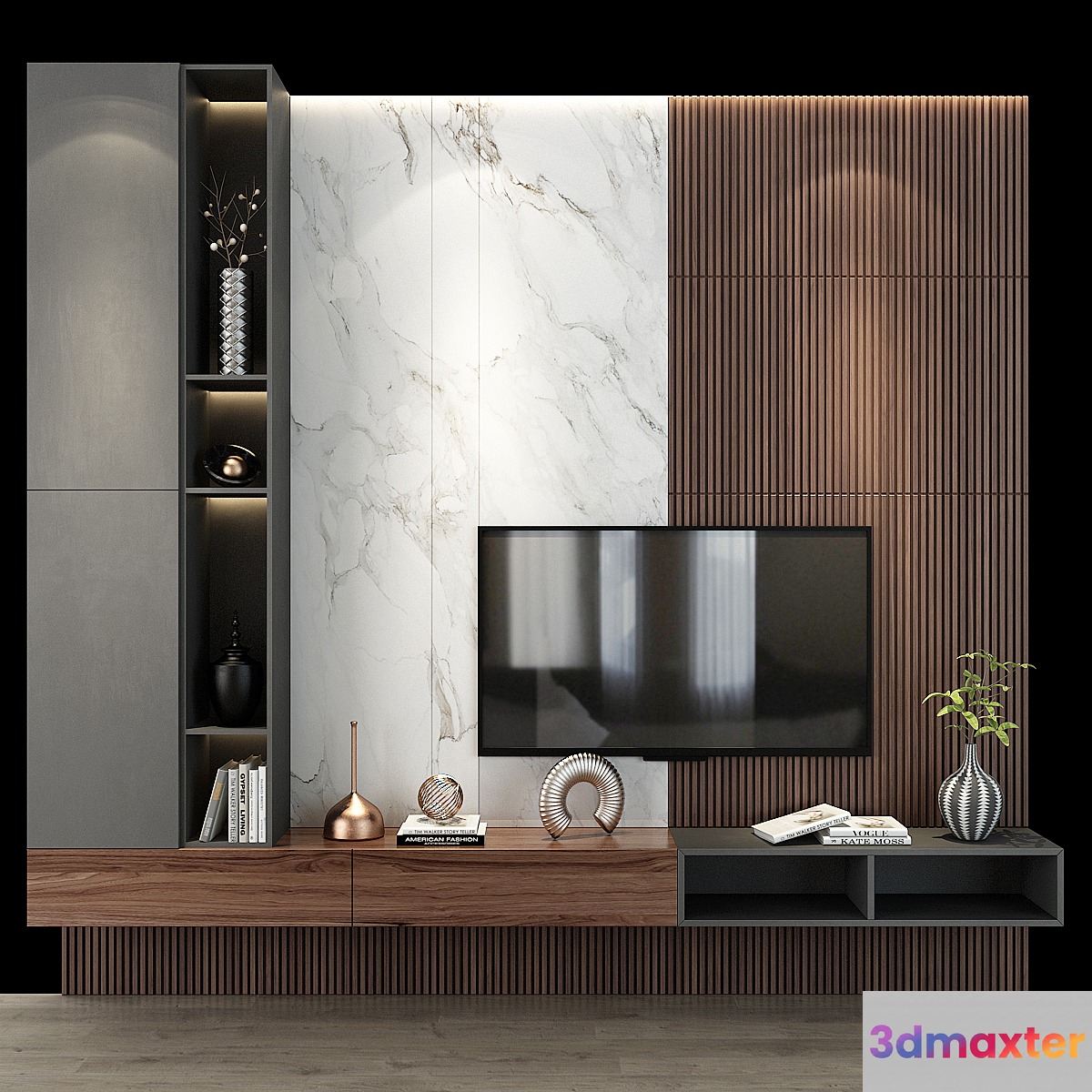 TV shelf 0239 3D Max