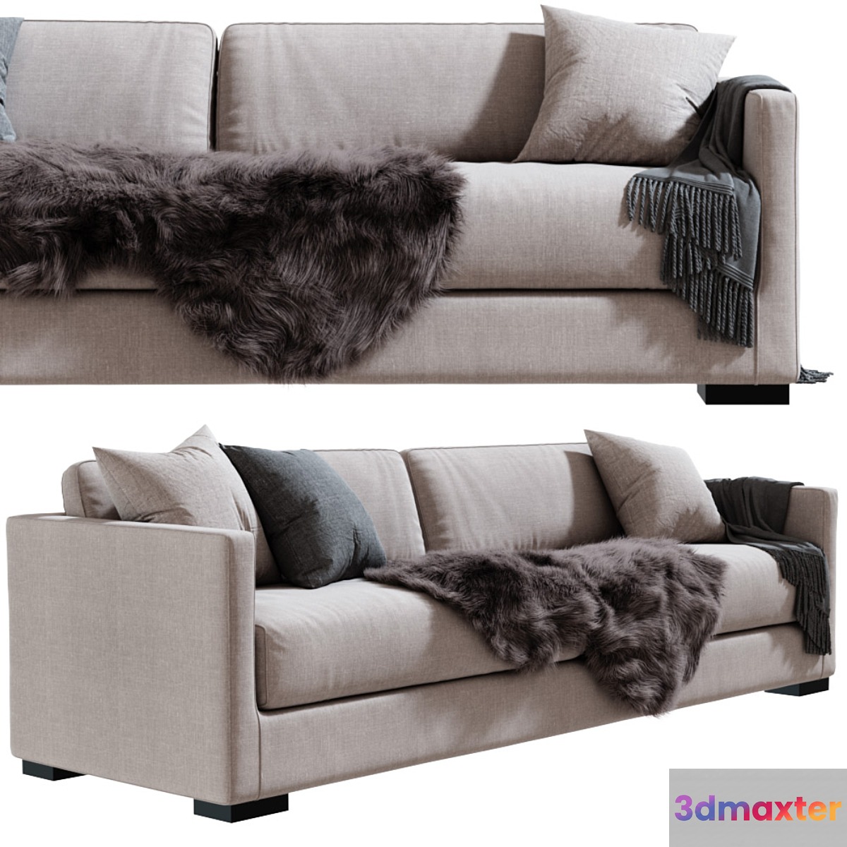 Belmon Sofa Meridiani 260 cm