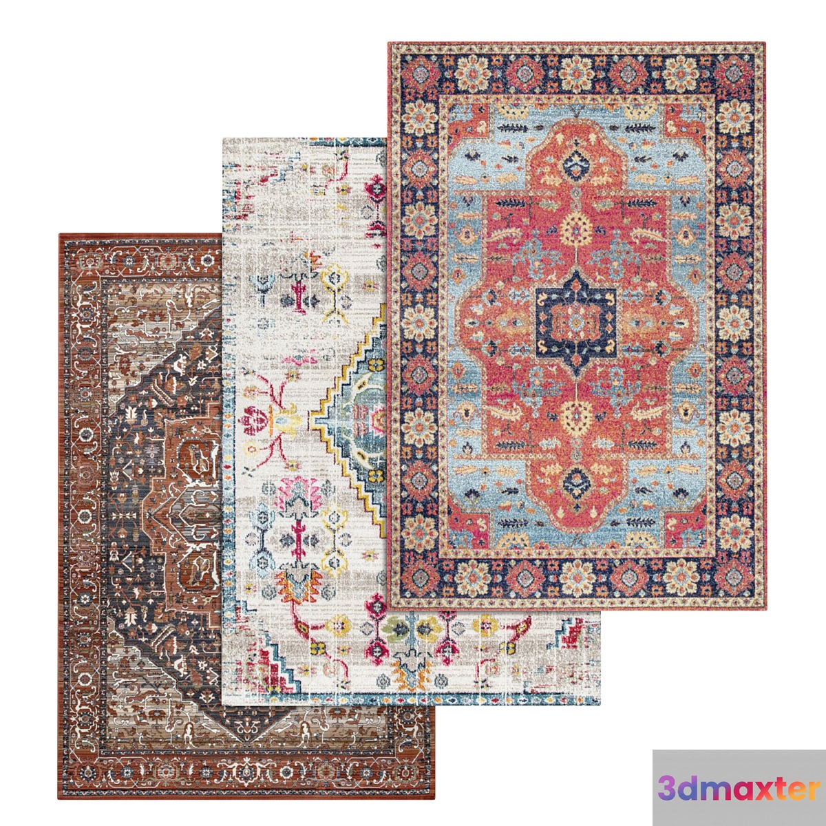 Carpets Set 1622 3D Max