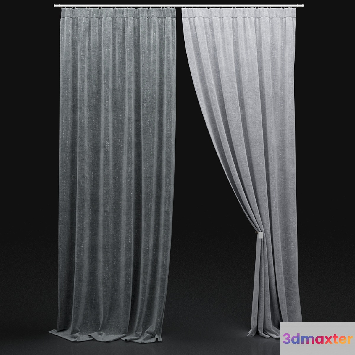 Curtain 508 3D Max