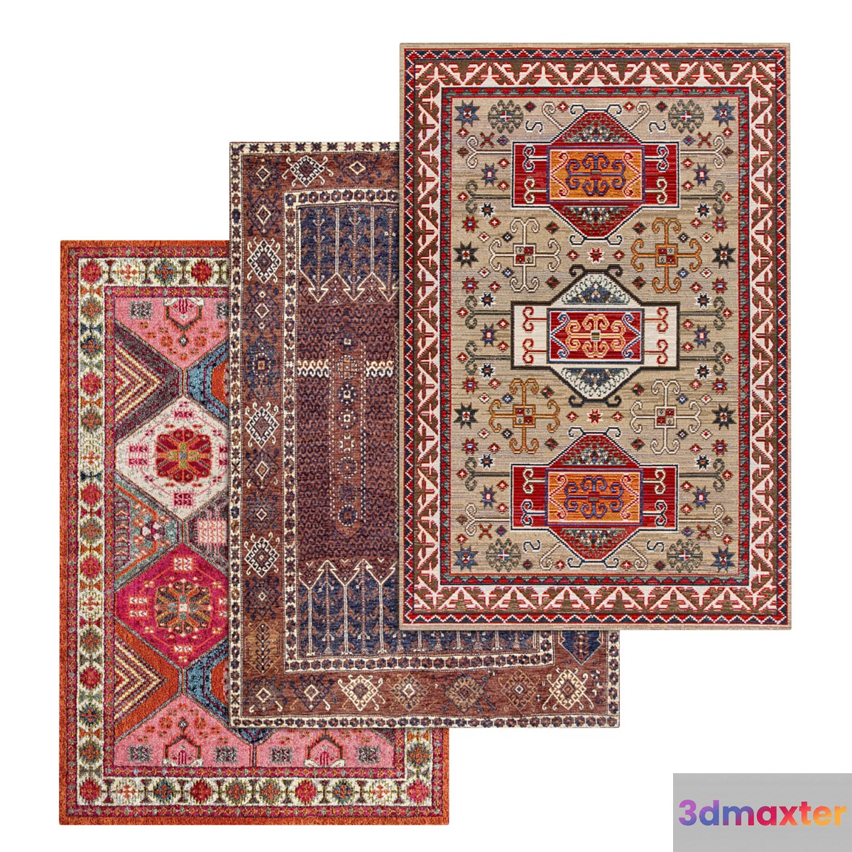 Carpets Set 1625 3D Max
