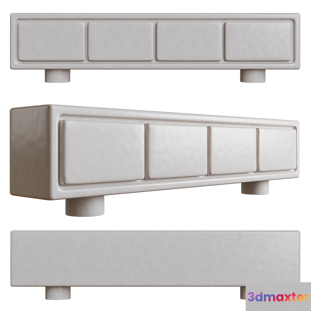 Kelly Wearstler_COLINA CREDENZA 3D Max