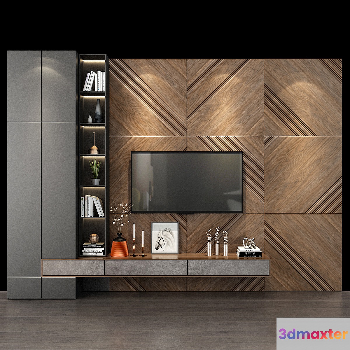 TV shelf 0240