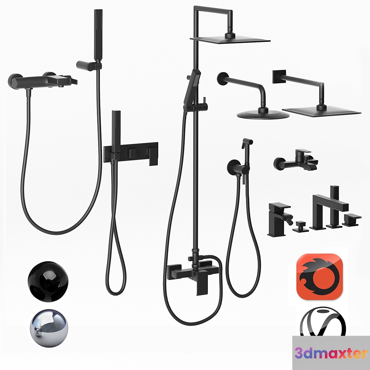 Cezares set 01 3D Max