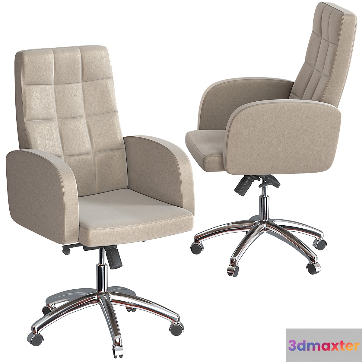 Executive armchair ALVEST AV 168_1 3D Max