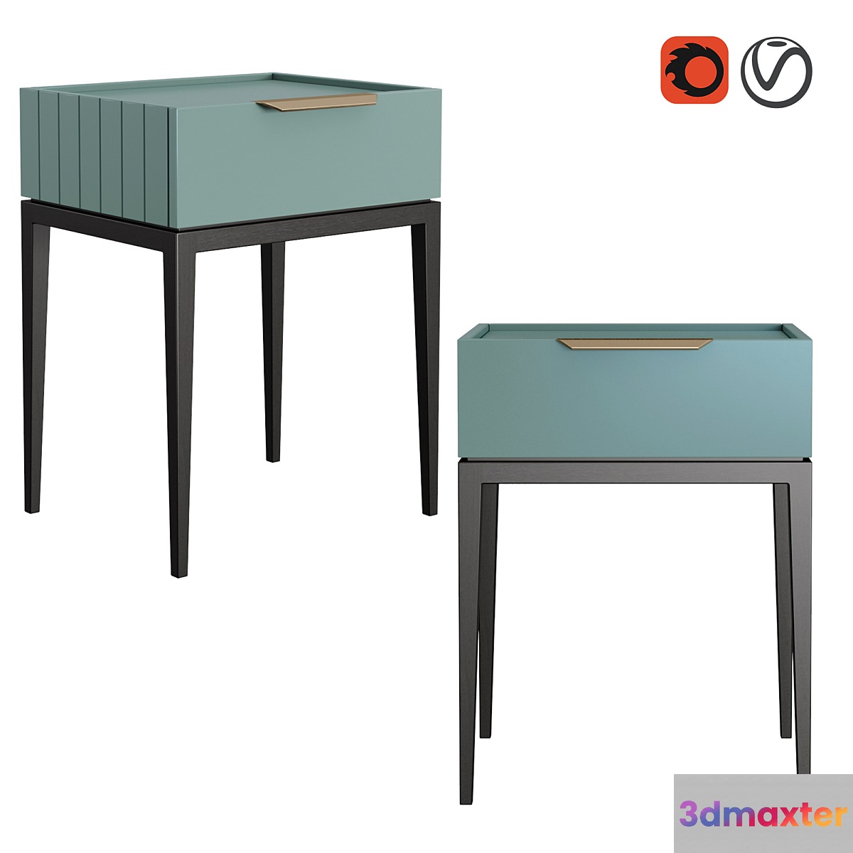 Dantone Home Bedside table Metropolitan - No.4