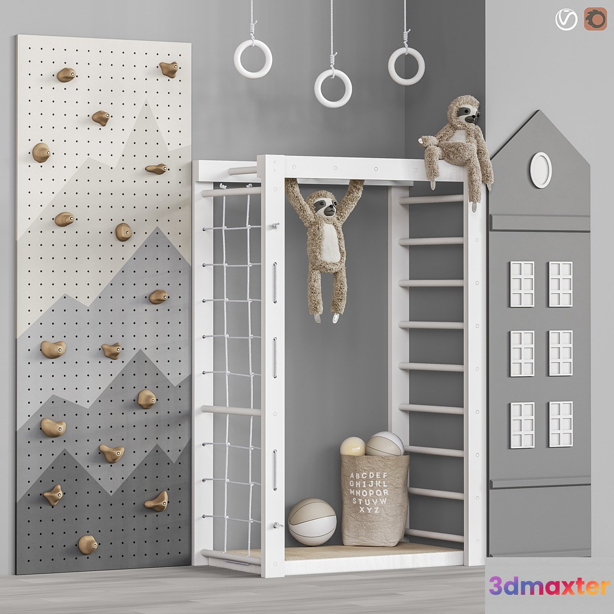 Toys and furniture set 81