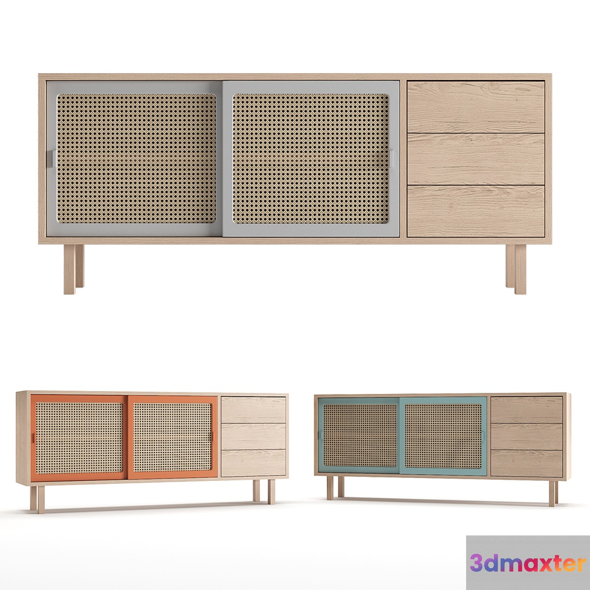 Colonel STRAW sideboard with drawers