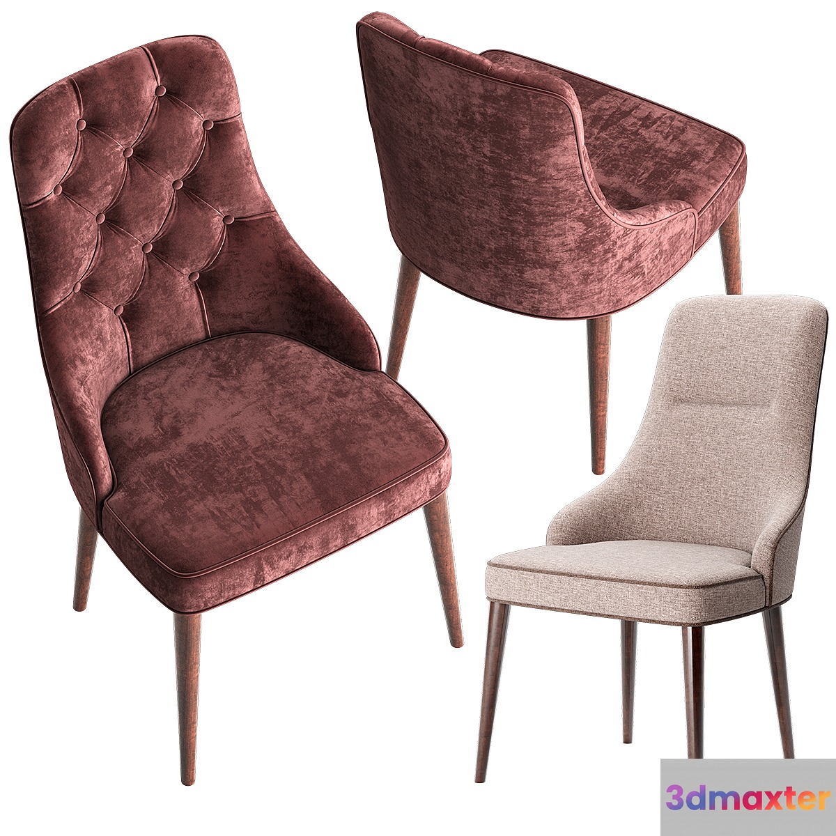 OTTI Chair - No.2 3D Max