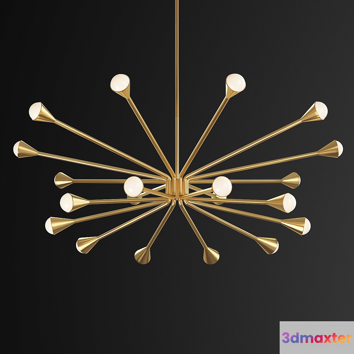 Lody Chandelier by Tech Lighting 3D Max