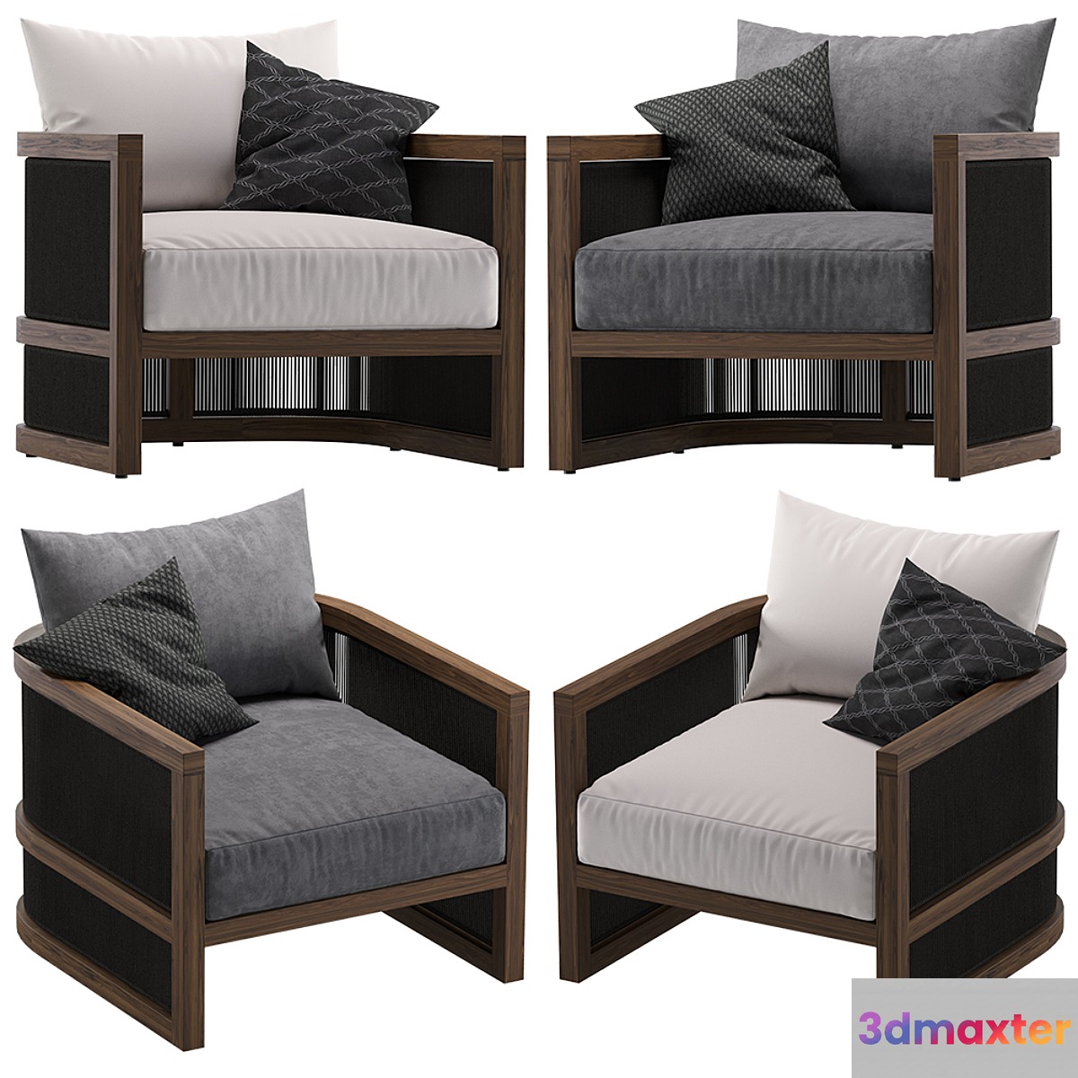 Coco Republic Como Outdoor Lounge Chair