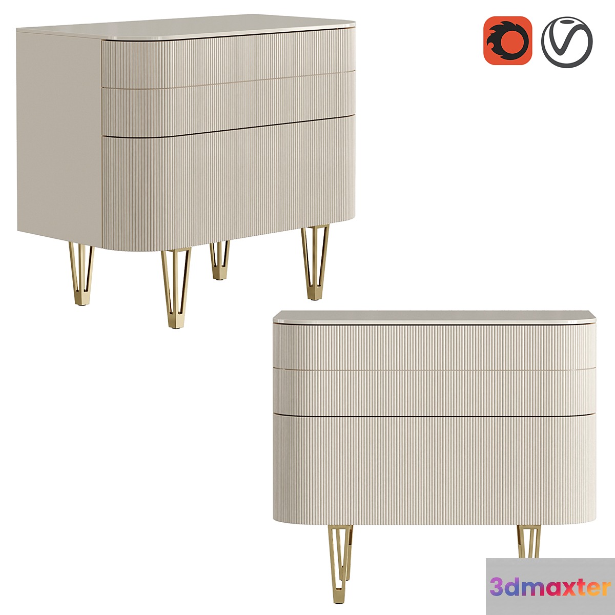 BEDROOM TRUE LOVE Caracole 3D Max