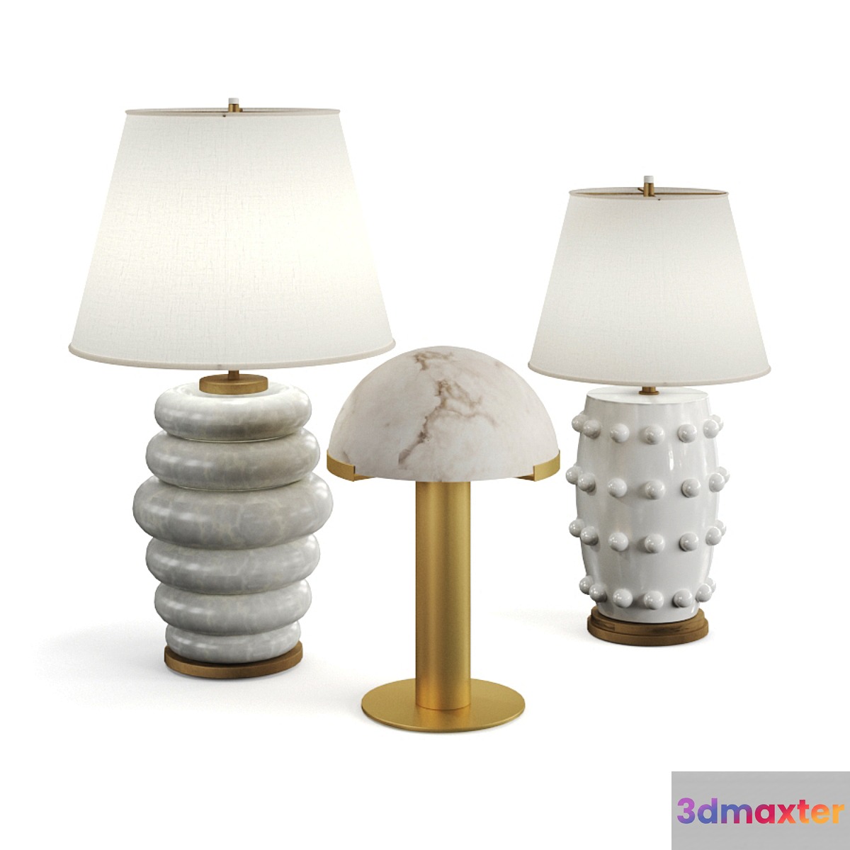 kelly wearstler lamps 3D Max