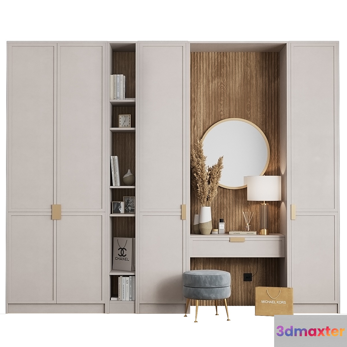 West Elm Hallway Composition