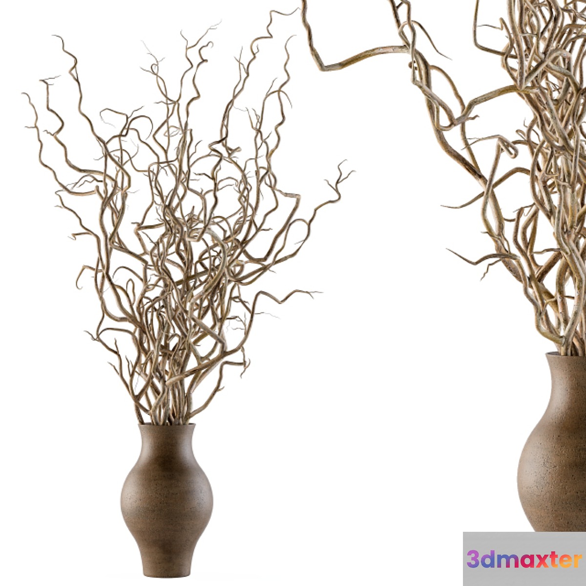 Bouquet Set 19 - Dried twisted branches - No.2