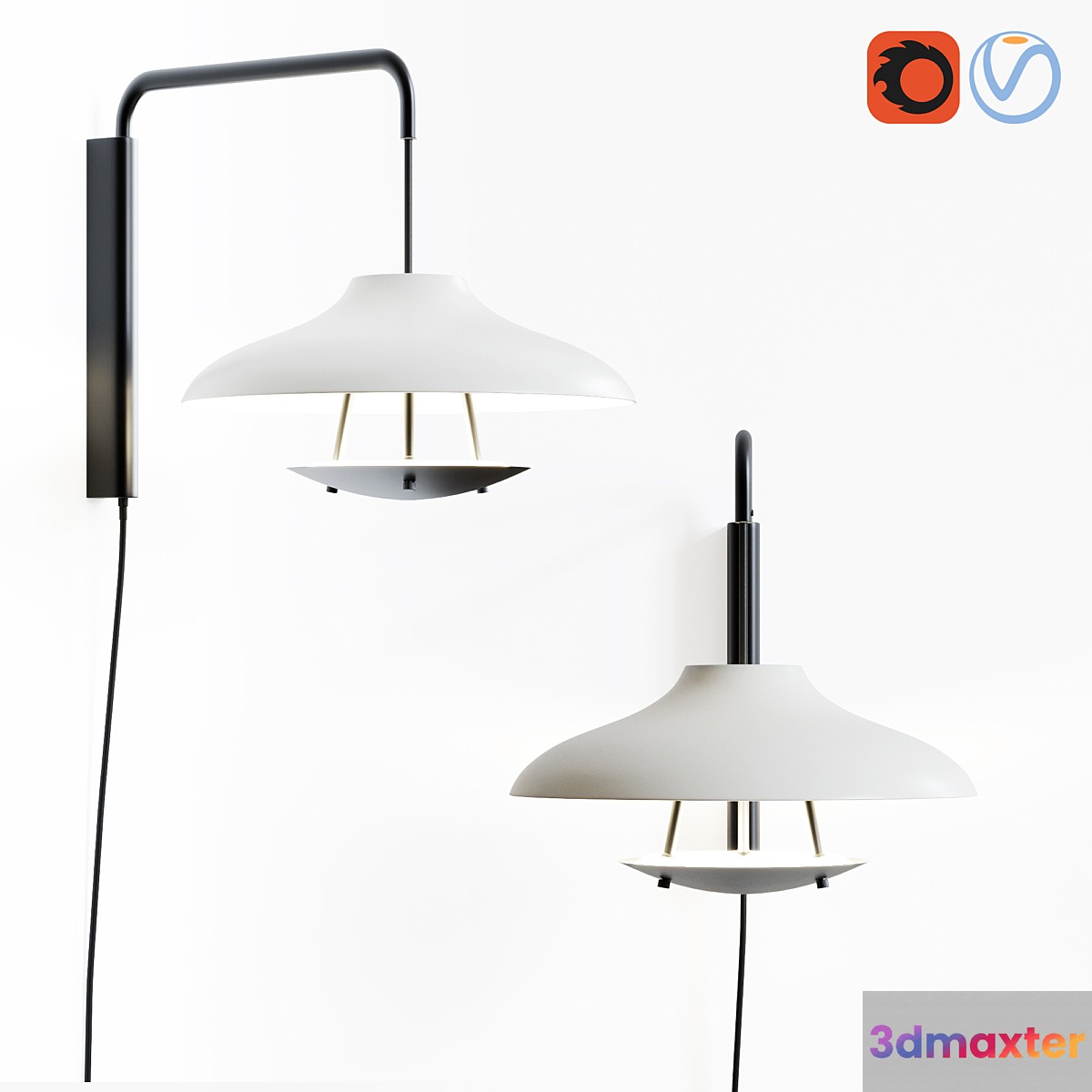 Stellar Works - Haro Wall Lamp 3D Max
