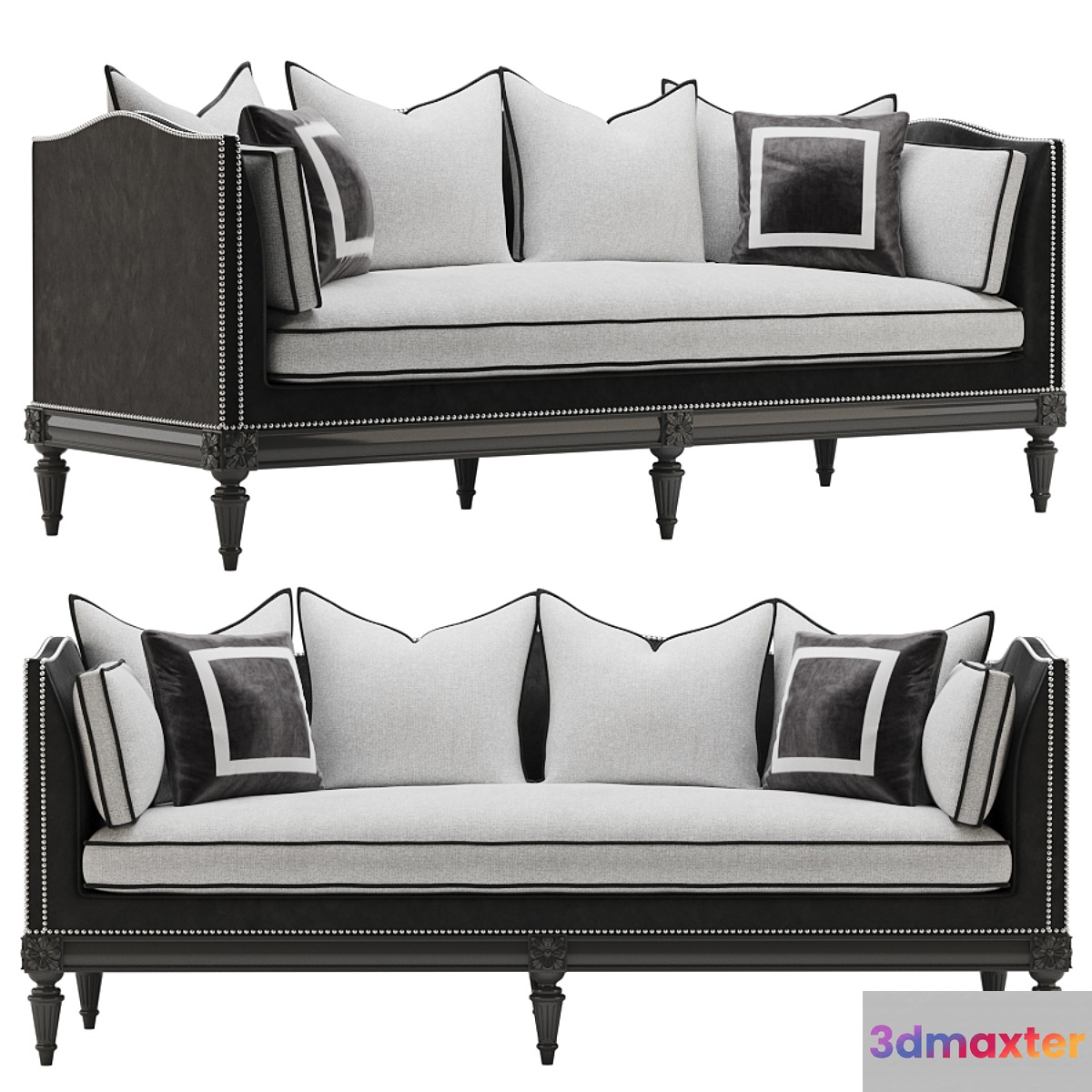 Lillian August for Hickory White - Belvedere sofa 3D Max