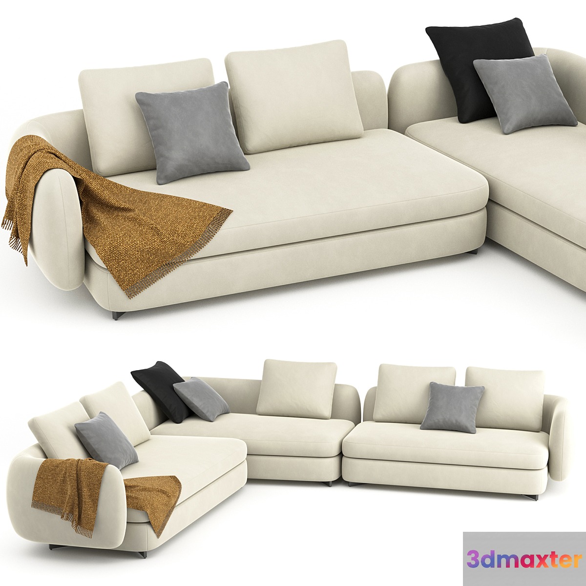 Saint Germain Sofa 02 by Poliform