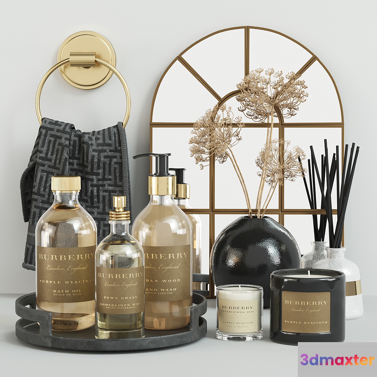 Burberry Bathroom Set - No.4