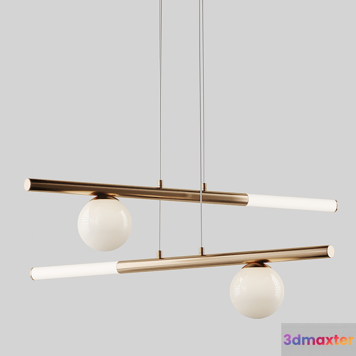 Balance Chandelier from West Elm 3D Max