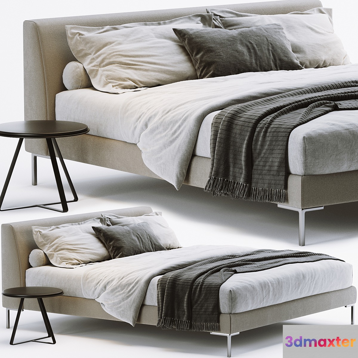 Sofa & Chair Company Picasso Bed 3D Max