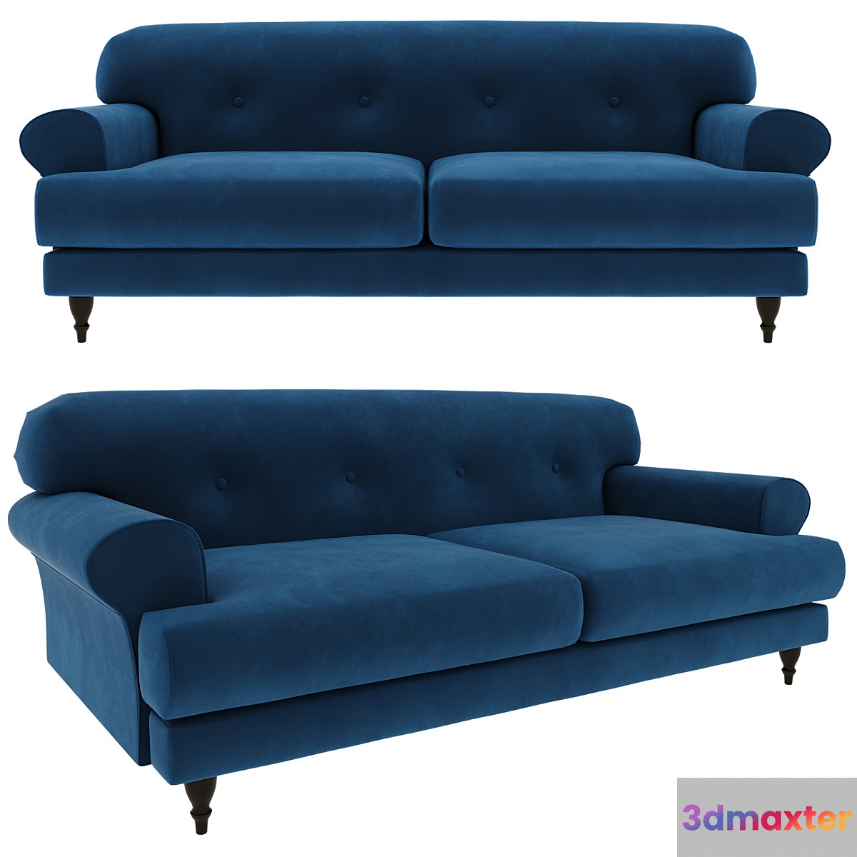 Italia sofa 3D Max