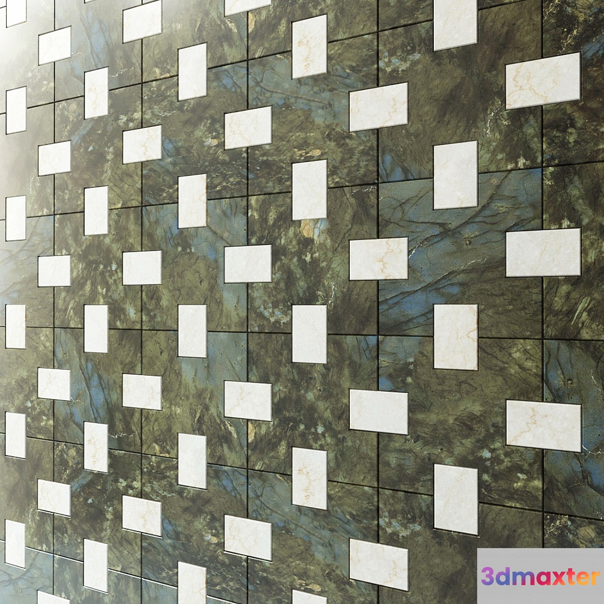 Marble wall tiles from Madique factory 3D Max
