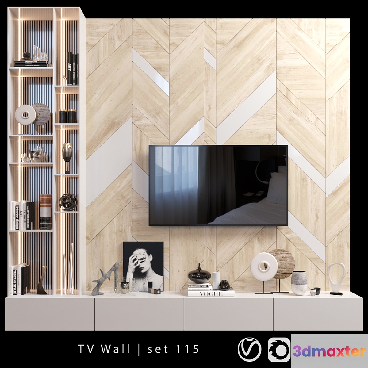 TV Wall | set 115 - No.4