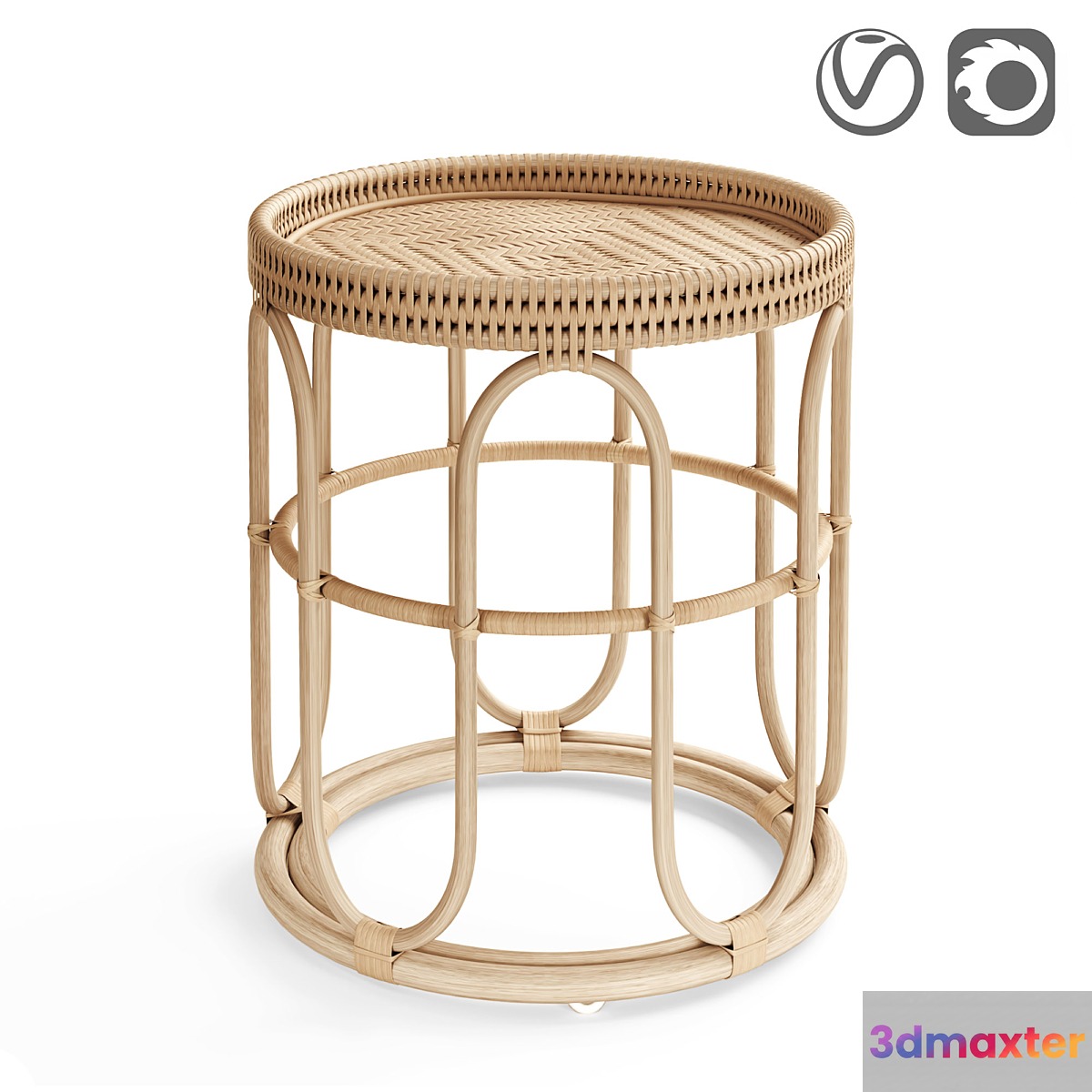 Coffee table Aloki 3D Max