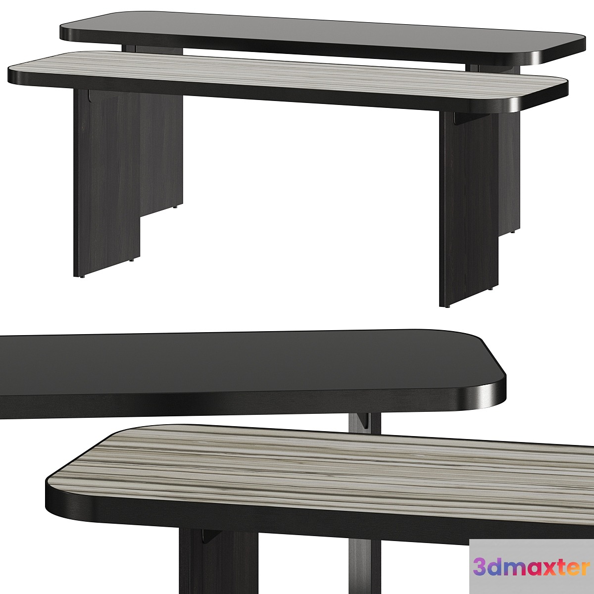 Minotti Clive Console Table 3D Max