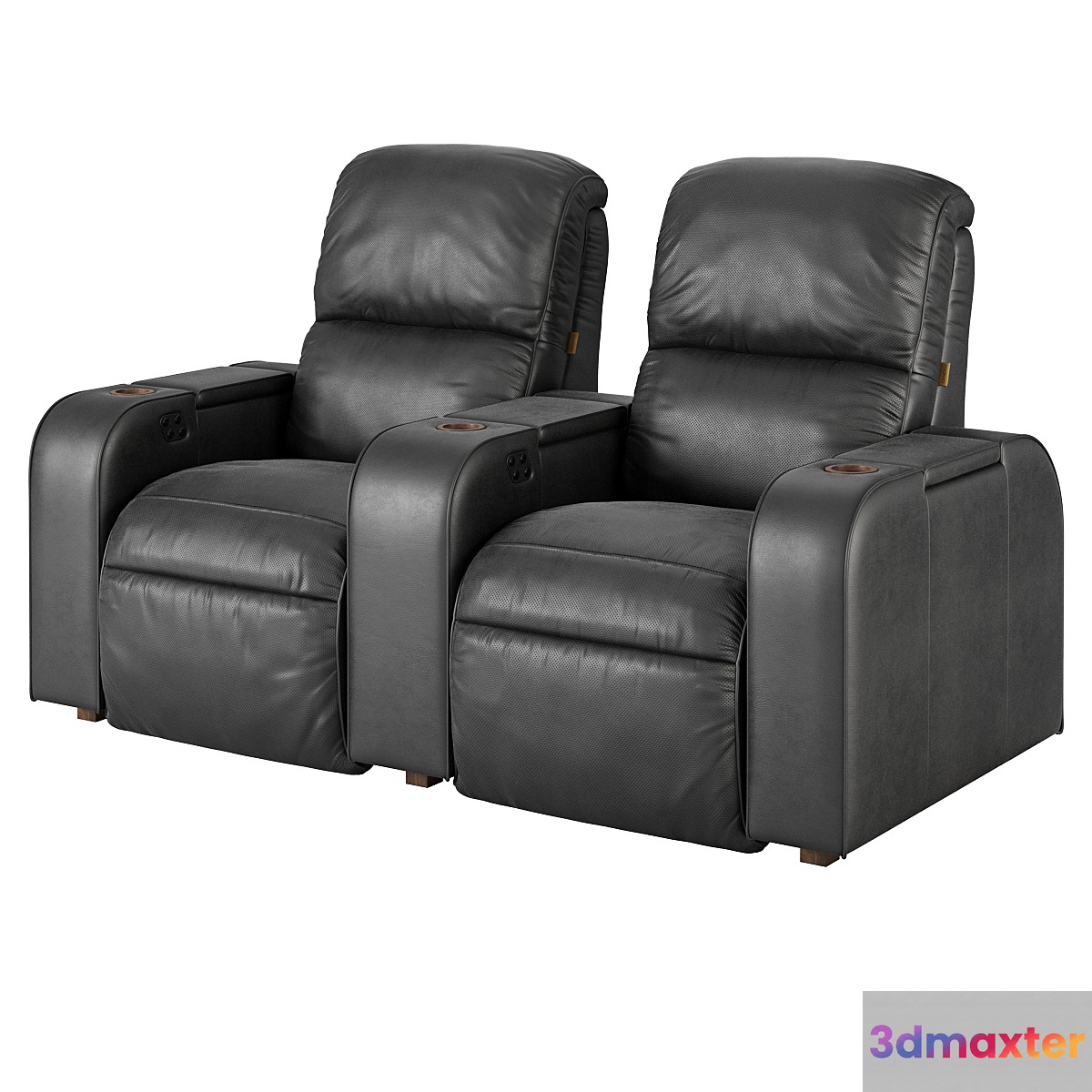 Moovia Dallas leather venice row 2 seat