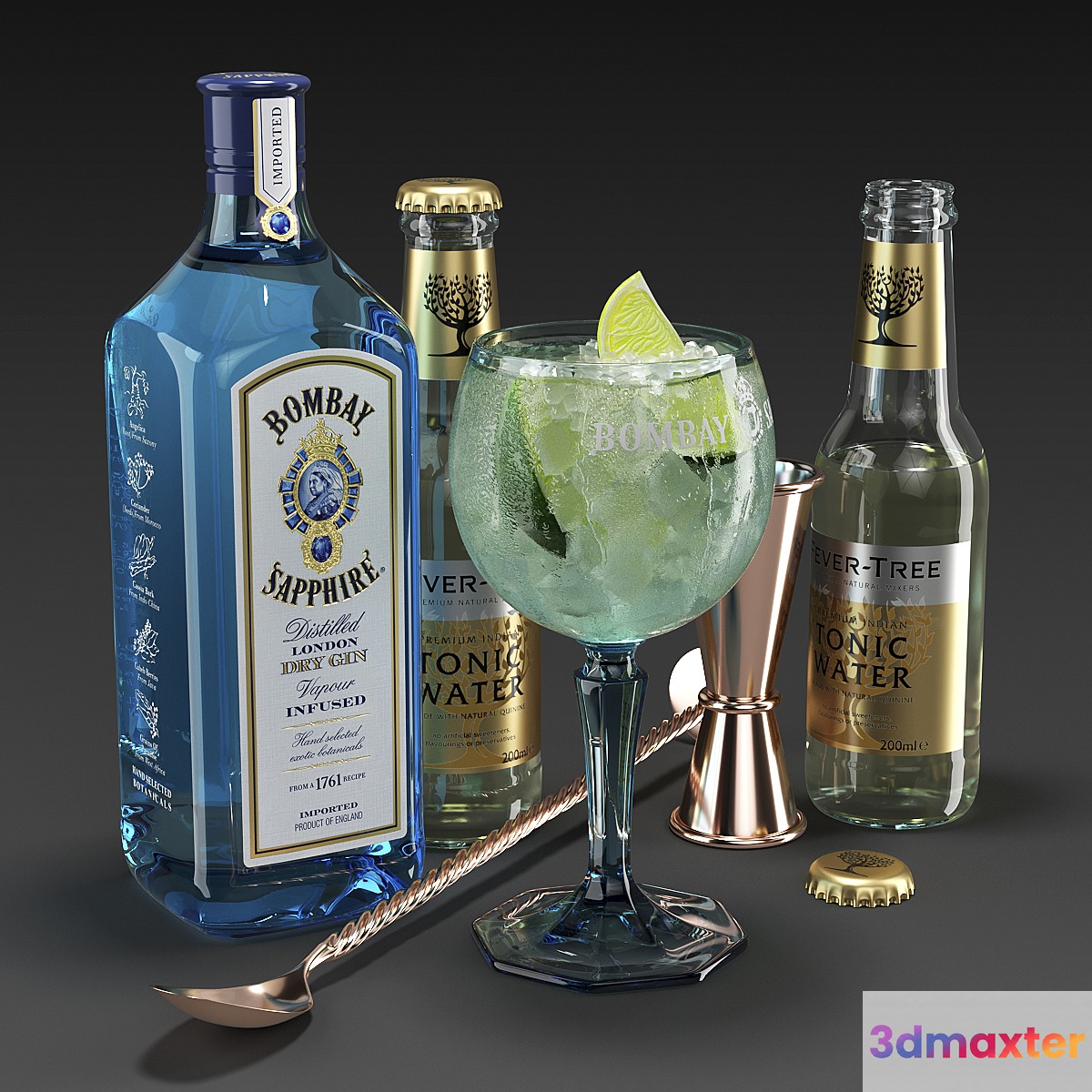 Bombay Sapphire Cocktail Set