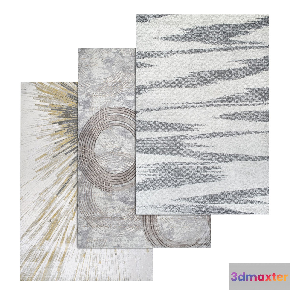 Carpets Set 1730 3D Max