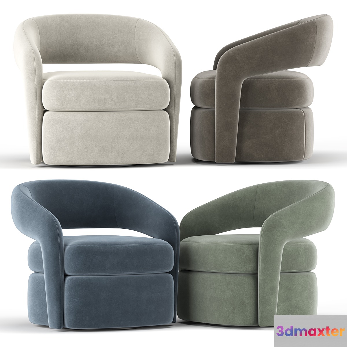 Targa Swivel Chair - No.2