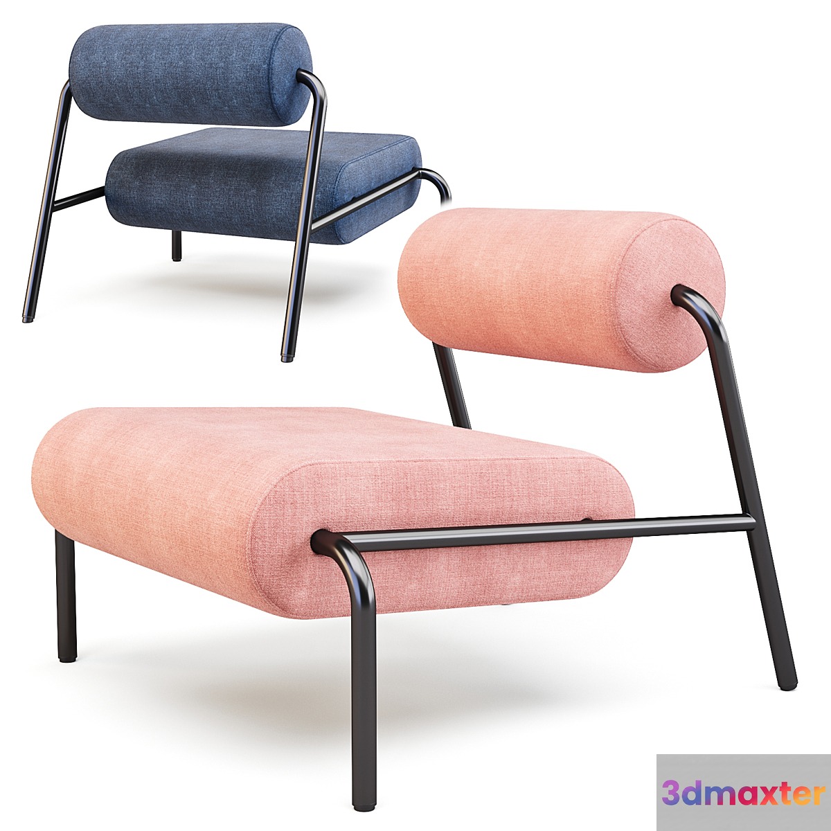 Zuiver: Lekima - ArmChair 3D Max