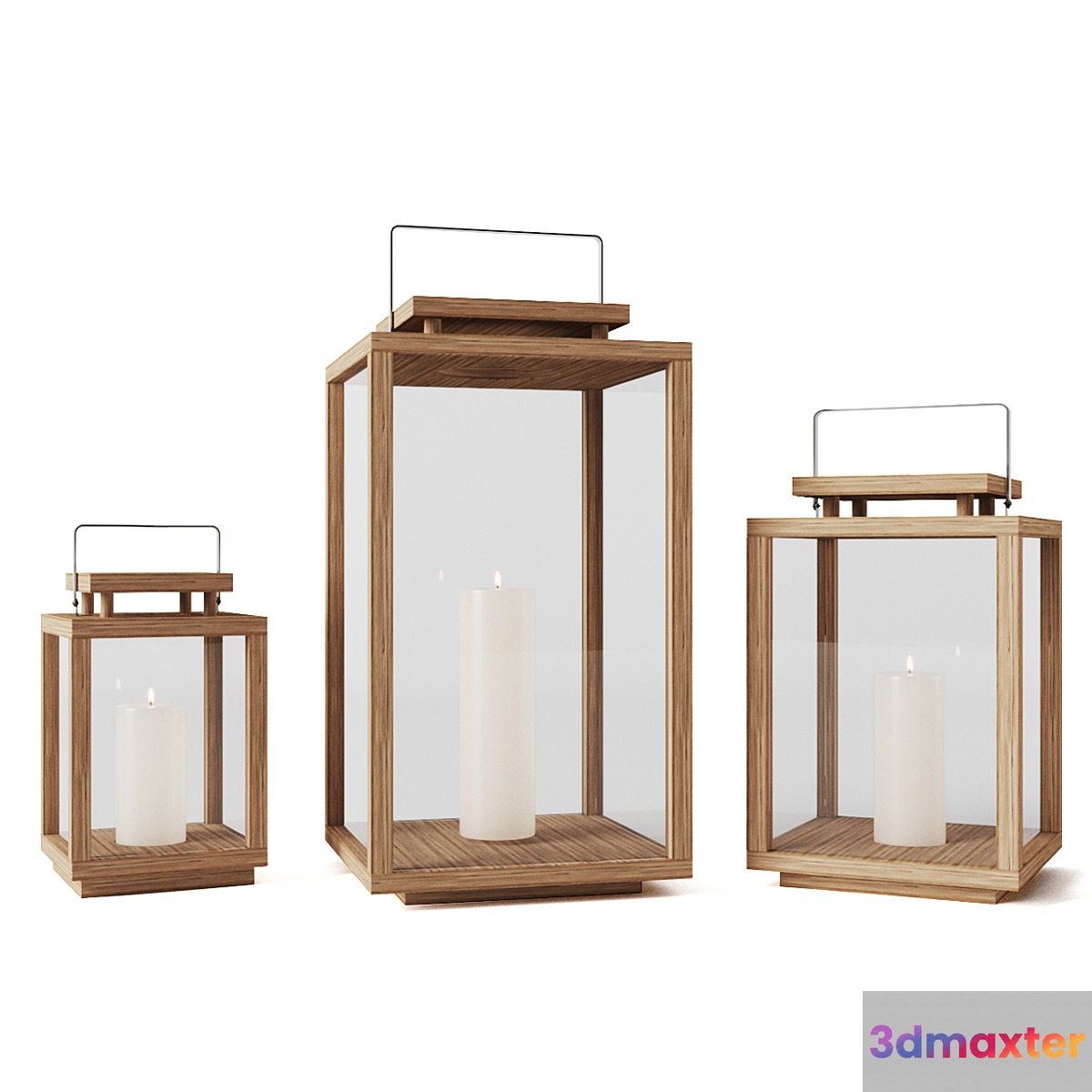 Rh Treviso Teak Lantern - No.4