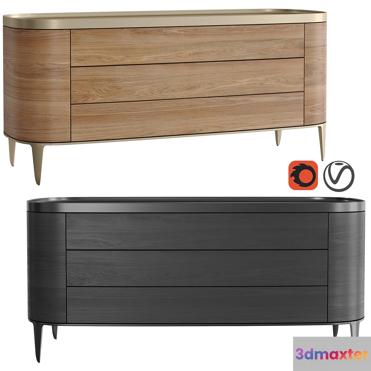 Poliform Gentleman Chest of Drawers