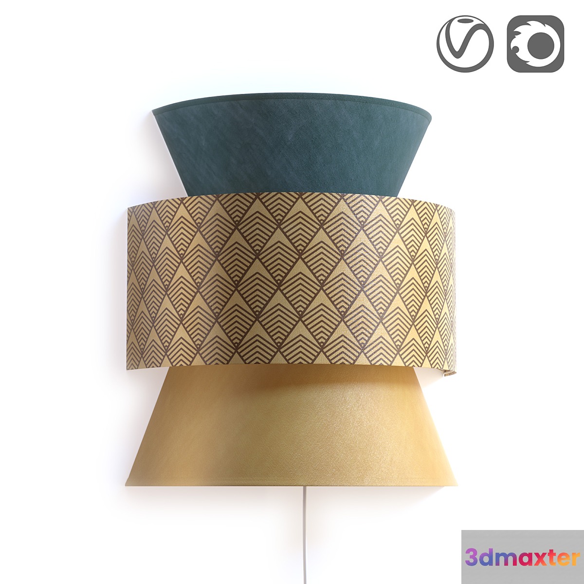 Wall lamp DOLKIE 3D Max