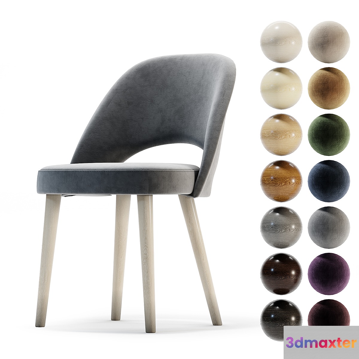 Pina's chair 3D Max